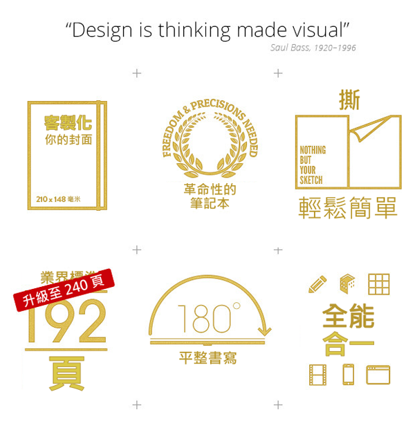 六種專業自由切換『SketchyNotebook』筆記本