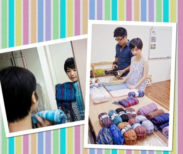 【玩體驗】經緯之間，織出幸福，好玩的織布機手織圍巾