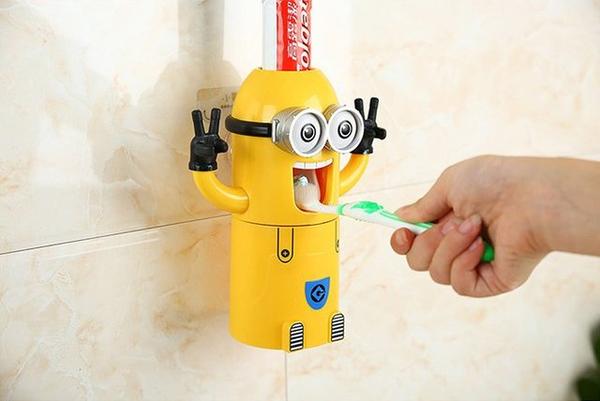 小小兵愛好者必收藏！Minions 自動造型擠牙膏器