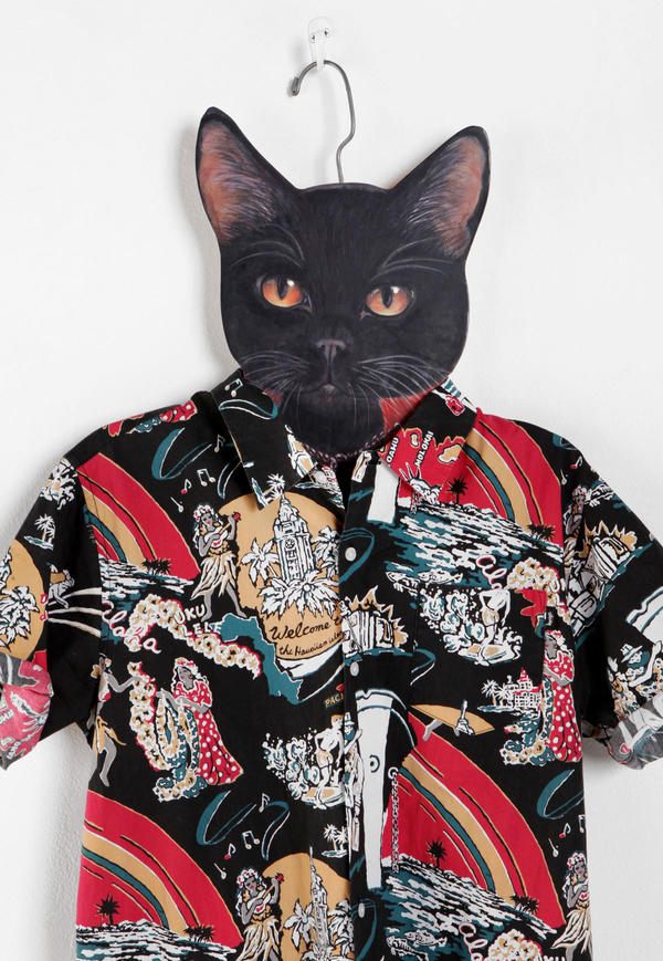 迷人動物造型衣架，絕佳趣味的服裝展示