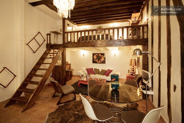 讓你不想回家的短期出租公寓，巴黎樓中樓鄉村木屋