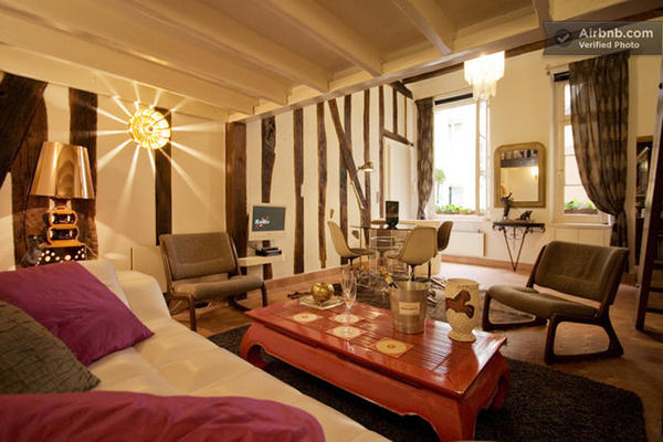 讓你不想回家的短期出租公寓，巴黎樓中樓鄉村木屋