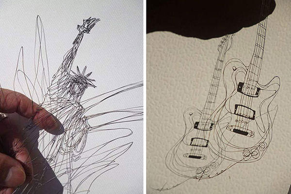 巧奪天工!用刀片切割出如鐵線般細緻的紙雕!