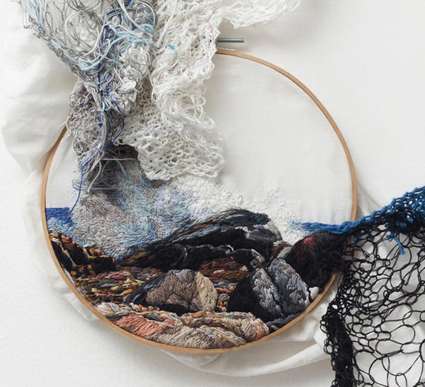 滿溢出來的手工熱情,跳脫框限的刺繡風景