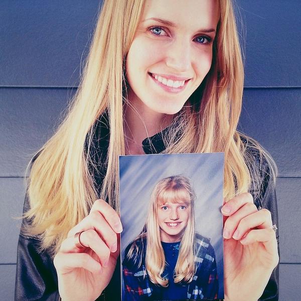 我與我尷尬的童年時光合影照