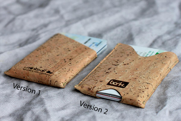 極簡主義，天然樹皮錢包Bark