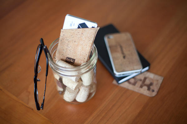 極簡主義，天然樹皮錢包Bark