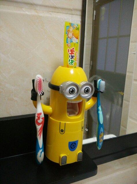 小小兵愛好者必收藏！Minions 自動造型擠牙膏器