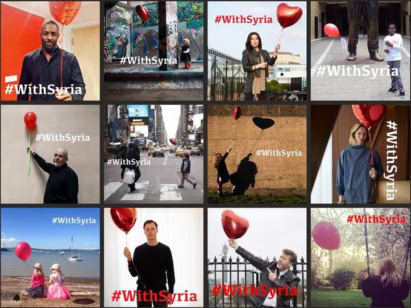 為敘利亞祈福  Banksy的紅汽球女孩動畫