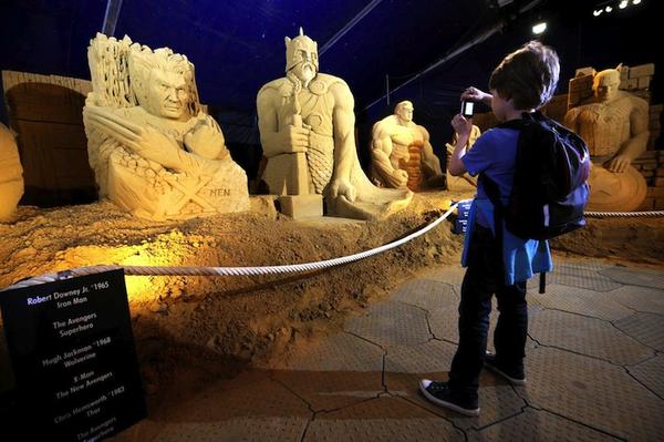 全世界最大的沙雕節在比利時的Blankenberge
