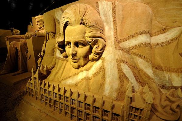 全世界最大的沙雕節在比利時的Blankenberge