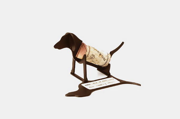 動物造型軟木塞架,把紅酒塞留作紀念