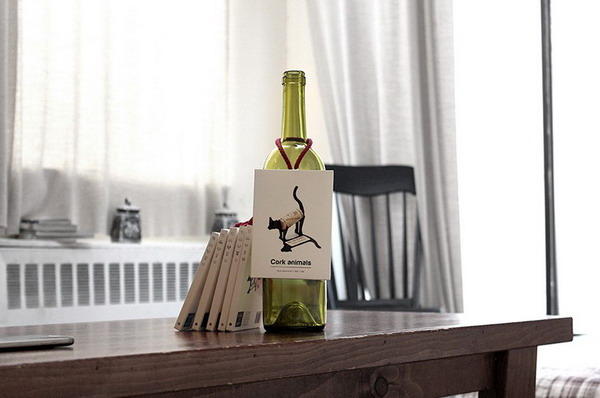 動物造型軟木塞架,把紅酒塞留作紀念