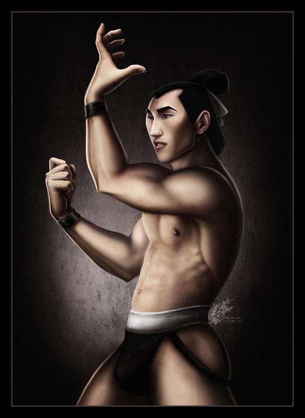 迪士尼男角的絕色內褲秀