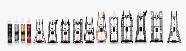 超級帥氣蒸汽龐克風格冰滴咖啡壺 Gothicism