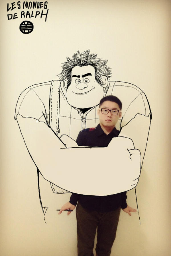 看蓋括用畫筆與攝影建構想像世界