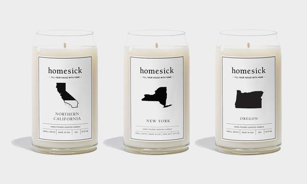 一種名為思鄉的氣息，Homesick Candles 香氛蠟燭