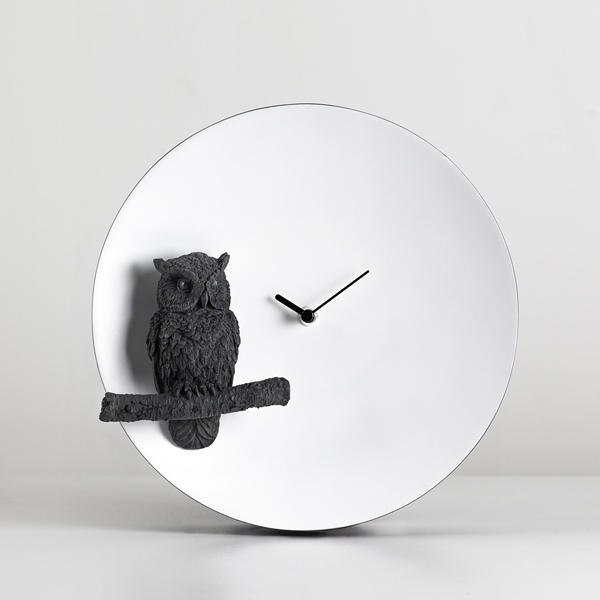 【台灣設計】良事設計---月光動物掛鐘 Moon Clock