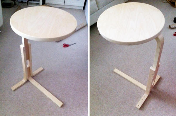 【DIY OK】IKEA 椅凳也能當邊桌