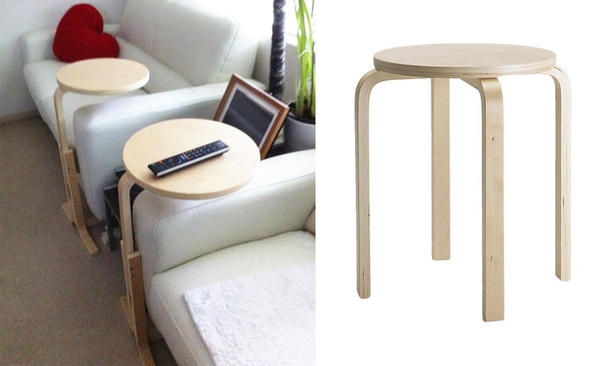 【DIY OK】IKEA 椅凳也能當邊桌