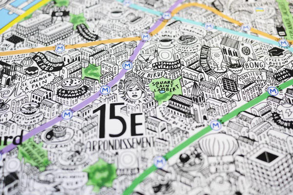 跟 Google Maps 拼了！超個性手繪風格地圖