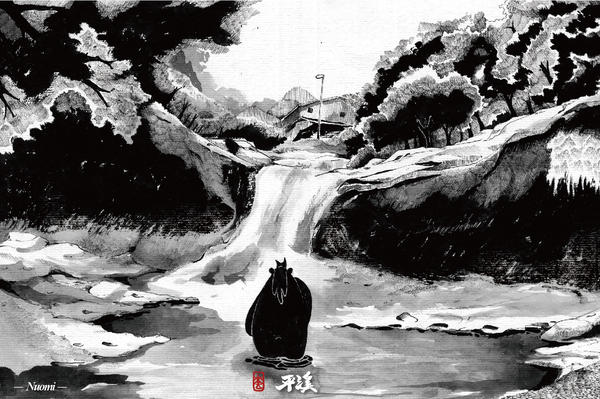 【設計大人物】Nuomi 的插畫旅行地圖---平溪菁桐