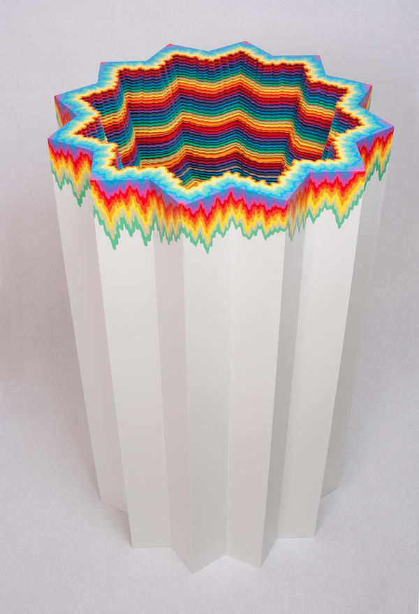 你想睡覺嗎？歡迎來到Jen Stark的超旋轉個展Vortextual