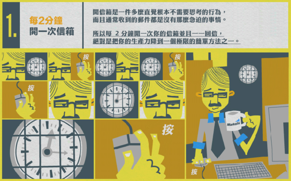 殺時間！毀滅效率的七種方法【圖解版】