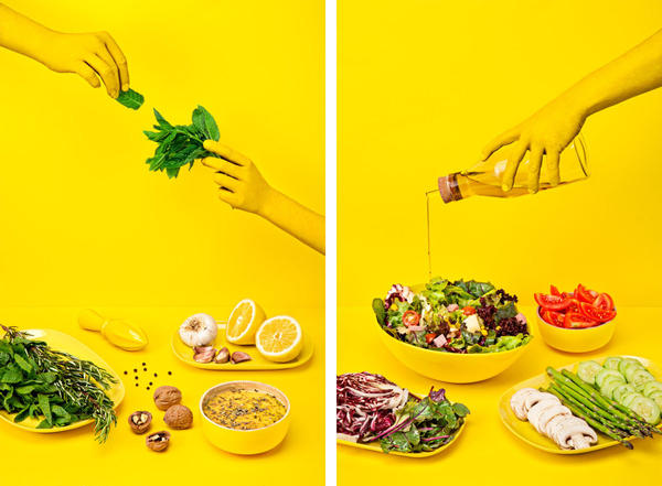 鮮豔的撞色系小店-地中海餐廳Kessalao