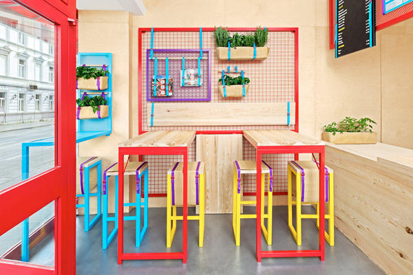 鮮豔的撞色系小店-地中海餐廳Kessalao