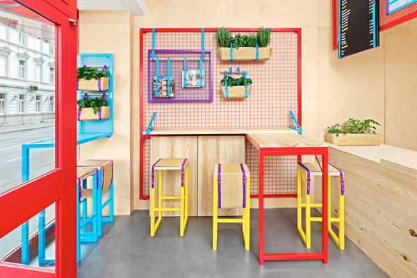 鮮豔的撞色系小店-地中海餐廳Kessalao