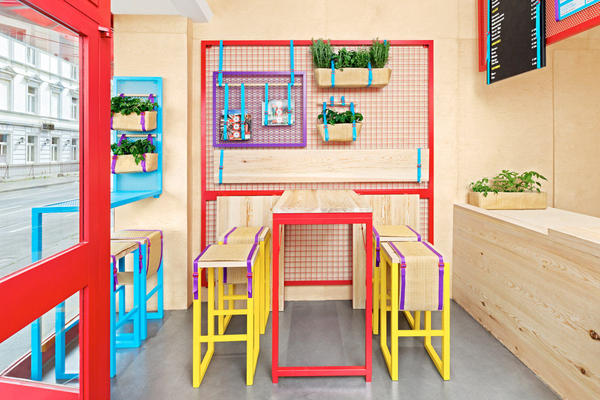 鮮豔的撞色系小店-地中海餐廳Kessalao