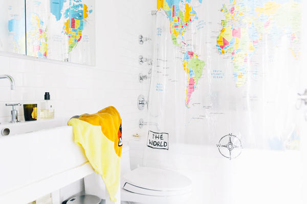 紐約藏書挑高公寓