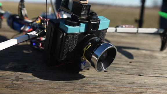 Lomo 直升機之旅：Diana F+ 所拍攝的空中俯瞰影像！