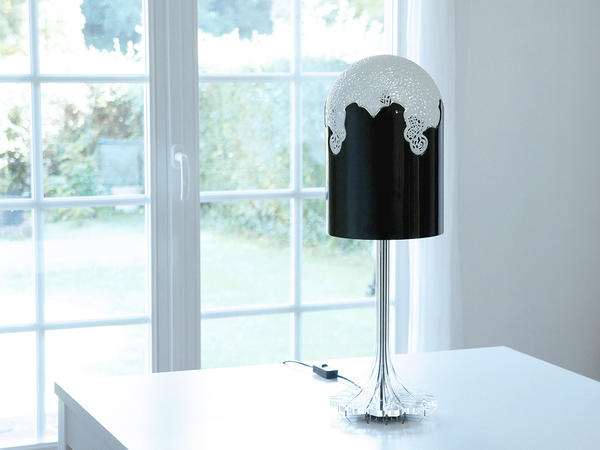 3D列印的蕾絲燈罩，把室內空間變成夢幻王國