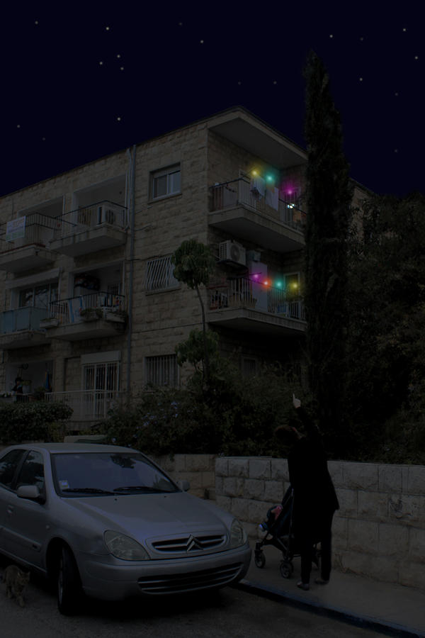 天天都像在過節，超有氣氛的太陽能LED曬衣夾