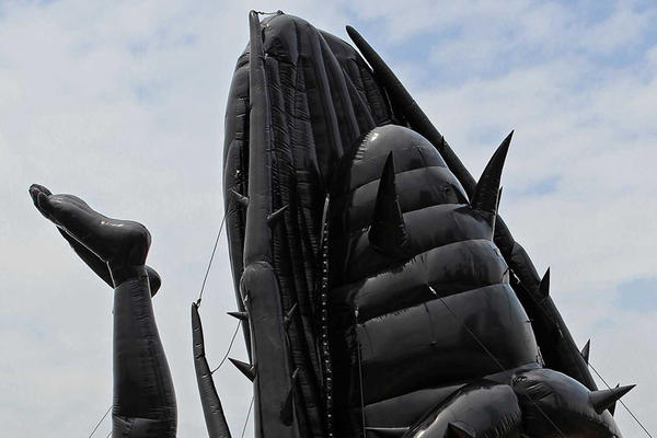 意境沒有極限的大型裝置藝術展「M+進行: 充氣!」