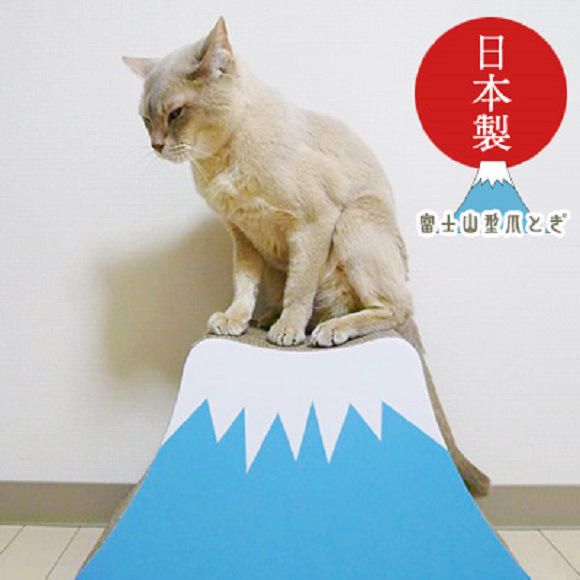 慶祝富士山季開張，matatama 富士山型貓抓板
