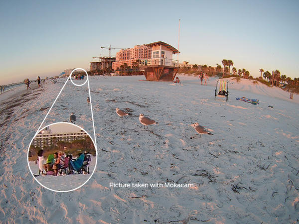 兩指掌握！最小最聰明的4K相機—Mokacam