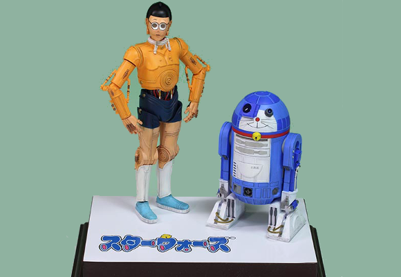 日本網友重新塗裝星際大戰模型,變成
