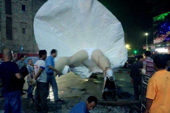 美麗女神不大美麗的結局，被丟棄的瑪麗蓮夢露雕像