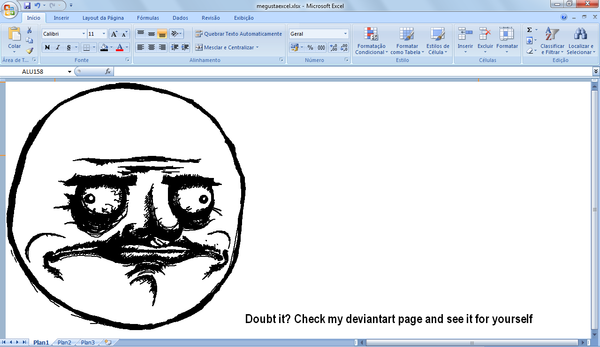 22張很難想像能夠以微軟Excel軟體繪製出來的美術神作