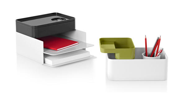 專為 Herman Miller 量身打造的模組化辦公文具組