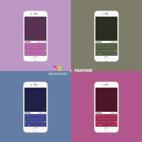 讓手機鍵盤閃耀 Pantone 各年度代表色！