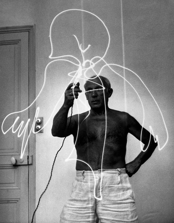 巴勃羅‧畢卡索 (Pablo Picasso) 的光影塗鴉與一生