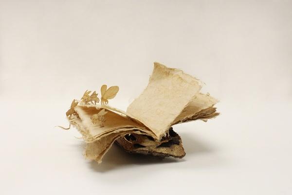 樹幹化身秘密藏書閣，森林系手作雕塑