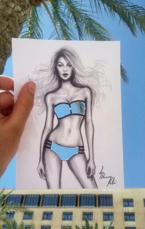 最自然的服飾畫，服裝設計師的巧思手稿