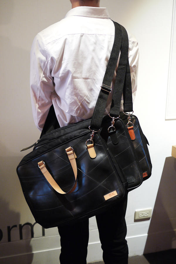 【生活玩物】廢棄輪胎封存的韌性之美,日本 SEAL 輪胎包