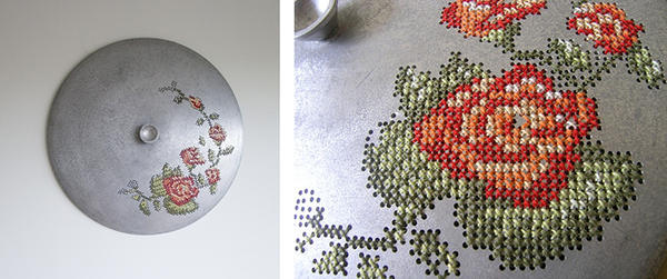 當傳統刺繡工夫遇上硬派金屬