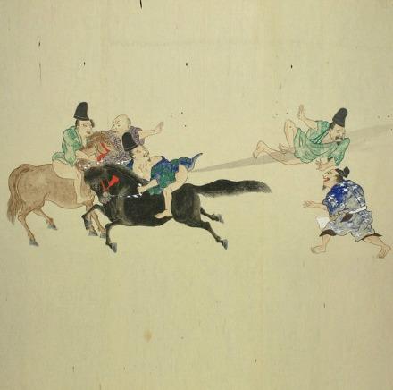 古日本的奇特嗜好？屁合戦絵巻